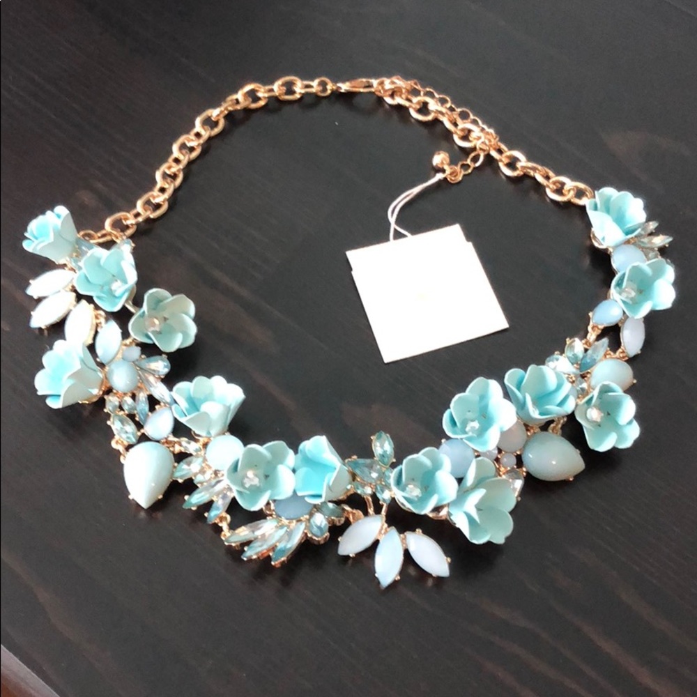 Olivia Wells Flower Treasure Statement Necklace